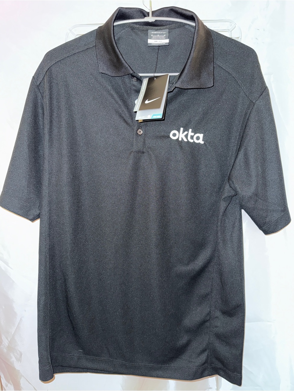 Nike Black OKTA Men's Performance Polo